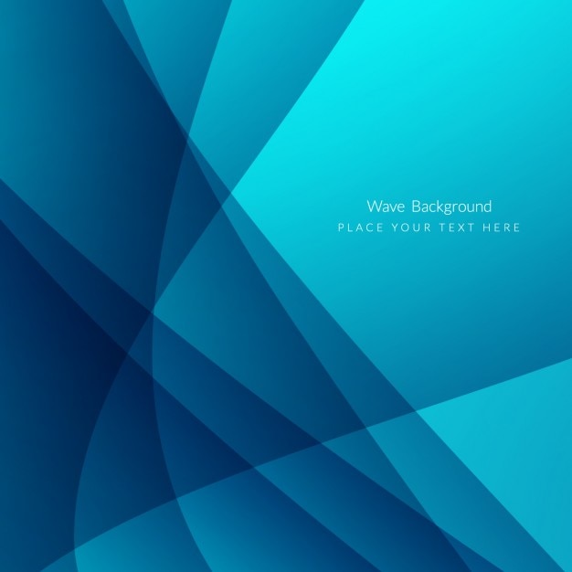 Fondo abstracto de ondas azules