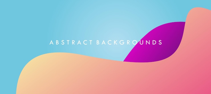 Vector gratuito fondo abstracto con ondas coloridas y fluidas