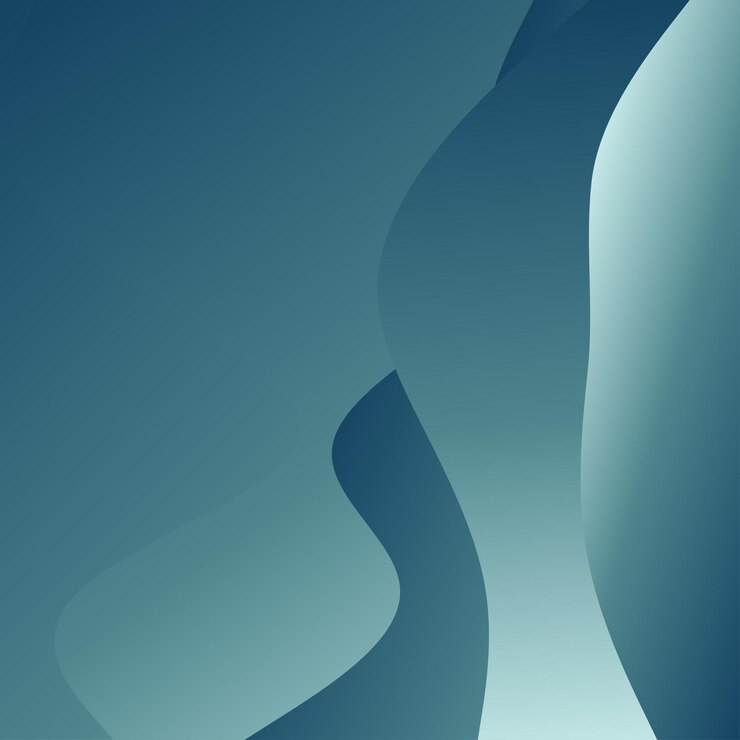 Vector gratuito fondo abstracto de ondas verdes composición de formas dinámicas ilustración vectorial