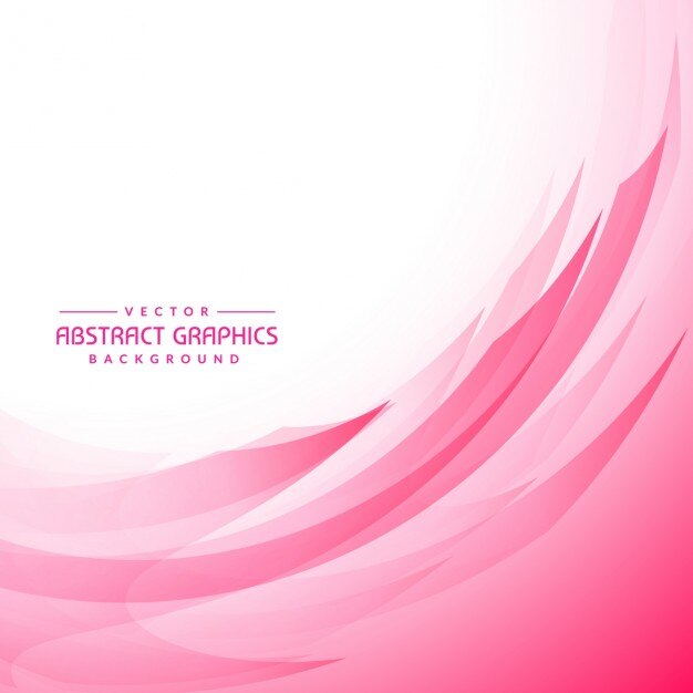 Vector gratuito fondo abstracto ondulado de color rosa