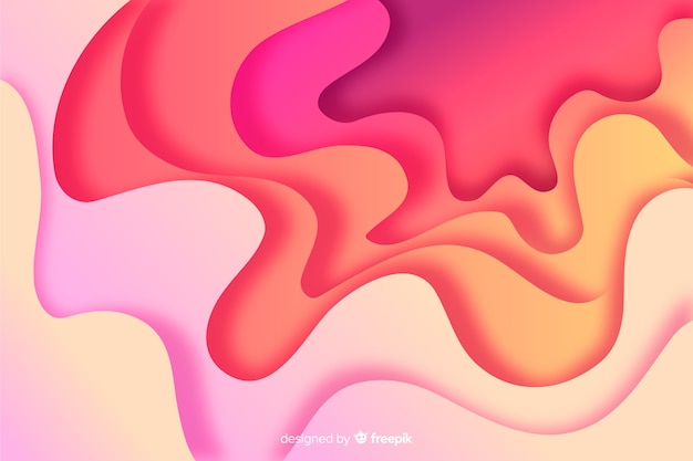 Fondo abstracto ondulado