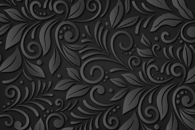 Fondo abstracto ornamental floral