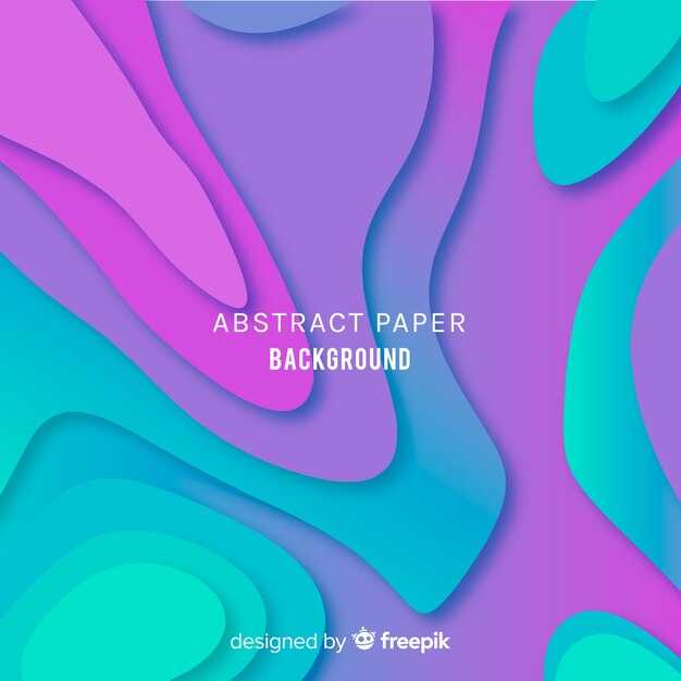 Fondo abstracto de papel