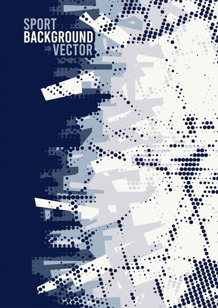 Vector gratuito fondo abstracto para el patrón de la camiseta deportiva