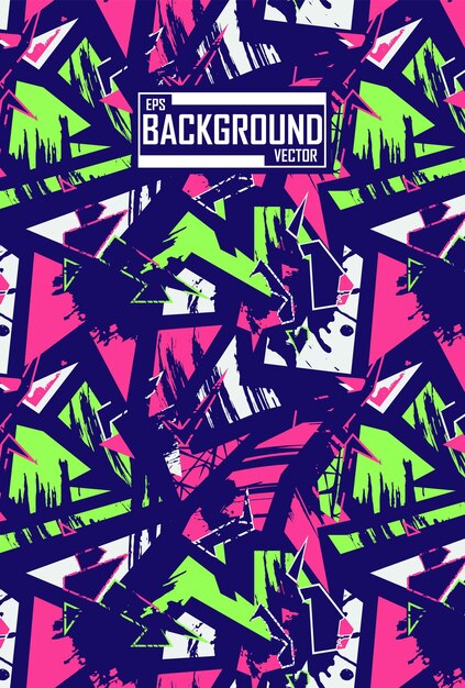 Fondo abstracto con patrón deportivo para leggings