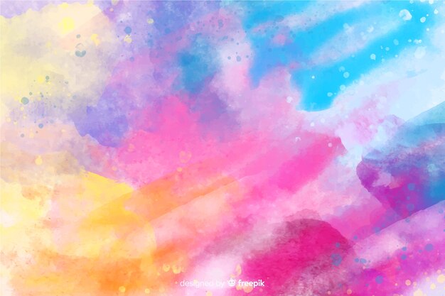 Fondo abstracto pintado a mano