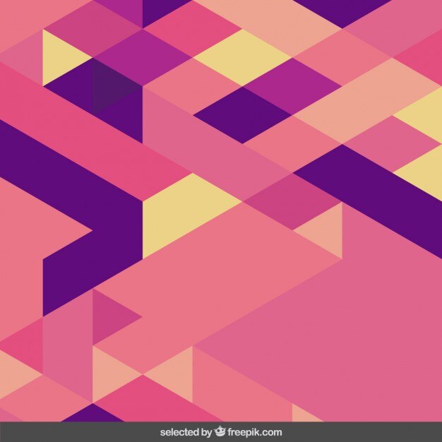 Fondo abstracto con polígonos