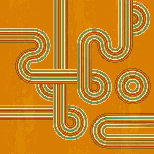 Fondo abstracto retro