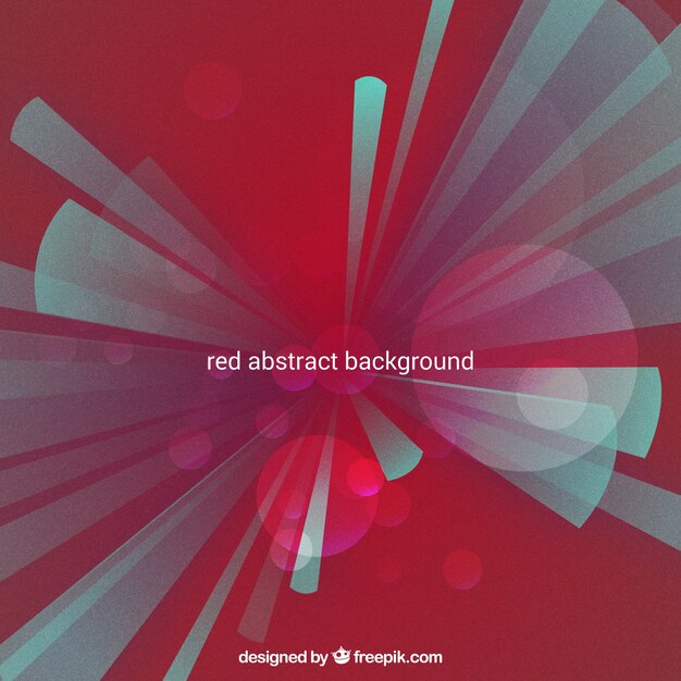 Fondo abstracto rojo