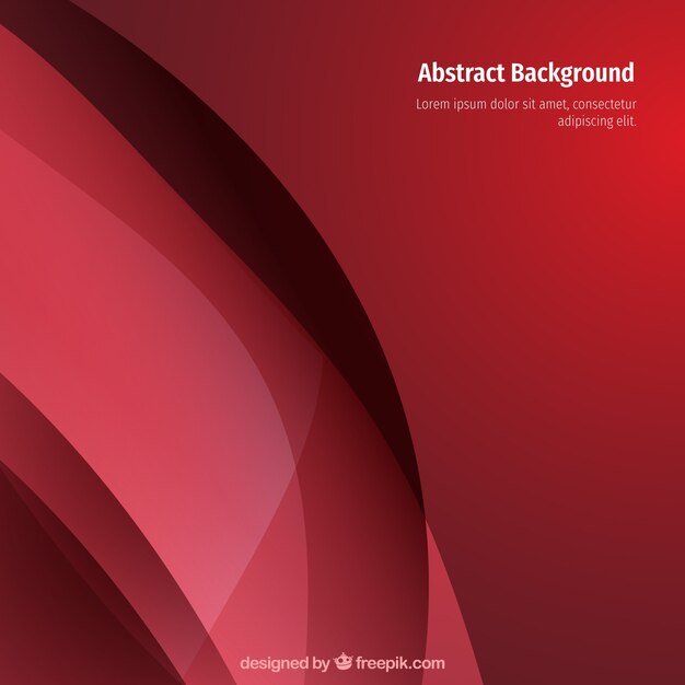 Fondo abstracto rojo