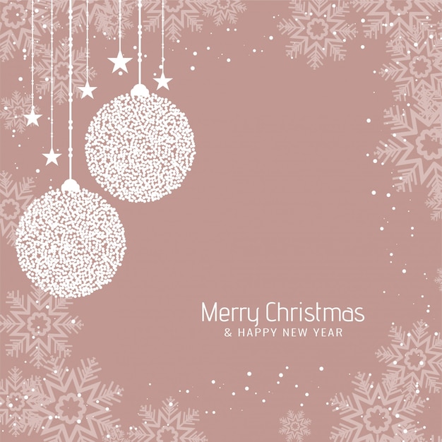 Fondo abstracto de saludo de feliz Navidad