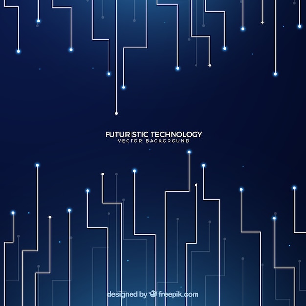 Fondo abstracto de tecnología