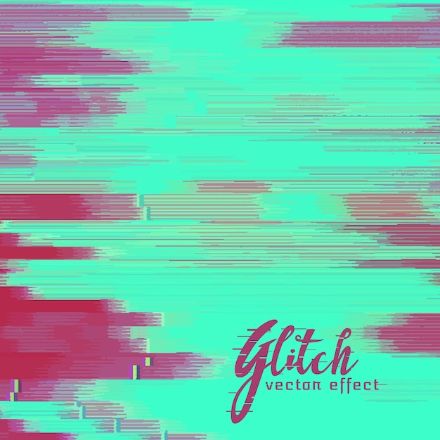 Fondo abstracto con textura de glitch