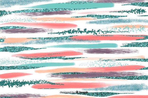 Fondo abstracto de trazos de pincel