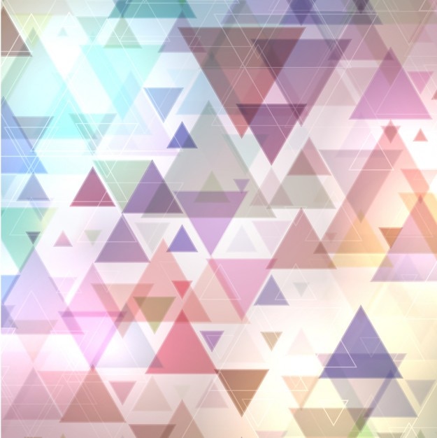 Vector gratuito fondo abstracto triangular