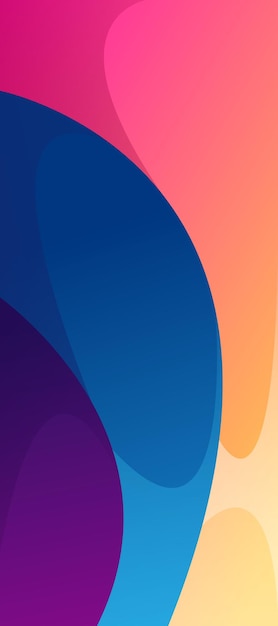 Fondo abstracto Vertical con forma de colores
