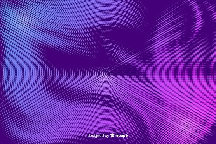 Vector gratuito fondo abstracto con vibrante efecto de trama de semitonos