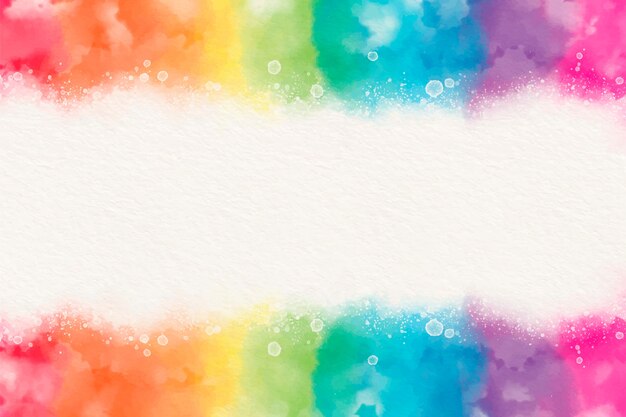 Fondo de acuarela arco iris.