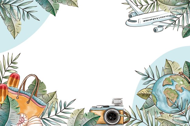 Fondo acuarela aventura