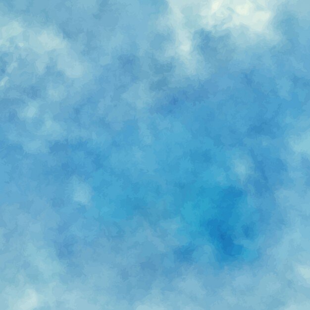 Fondo de acuarela azul 