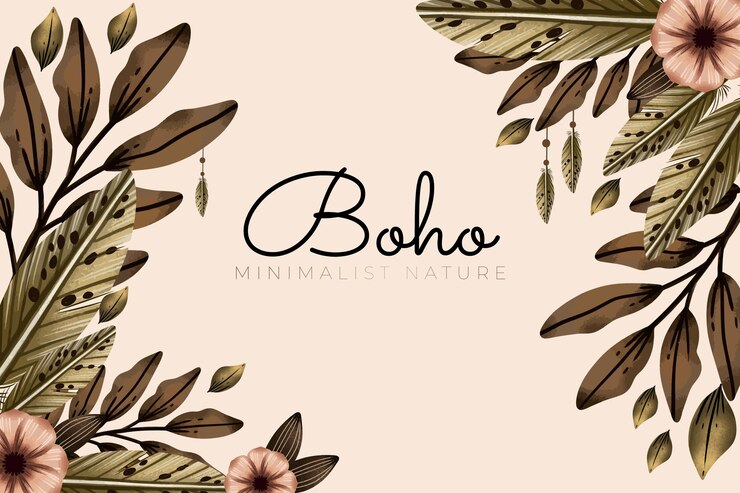 Vector gratuito fondo acuarela boho