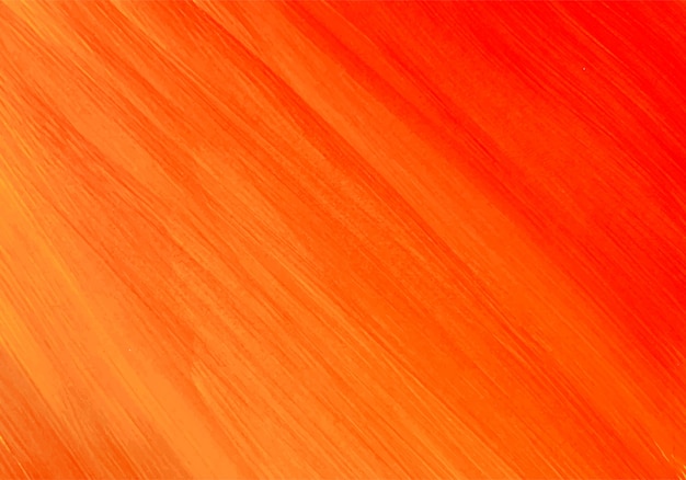 Fondo acuarela naranja abstracto vector gratuito