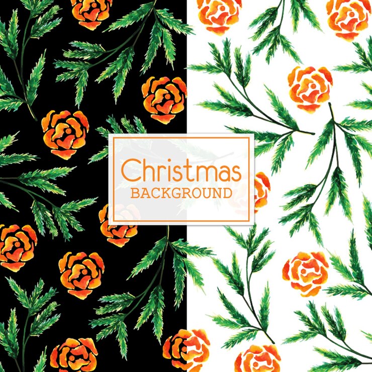 Vector gratuito fondo de la acuarela de navidad