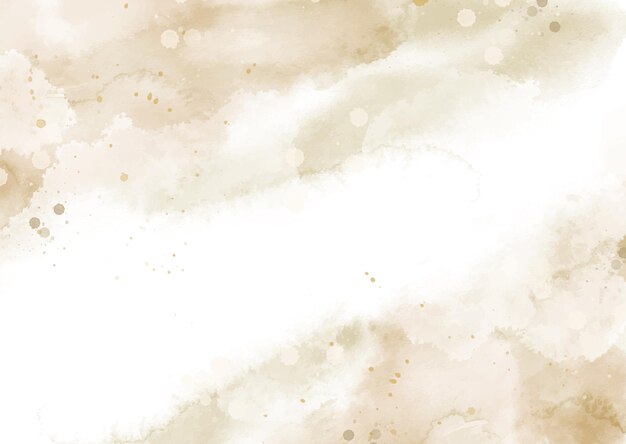 Fondo de acuarela pintado a mano en colores neutros