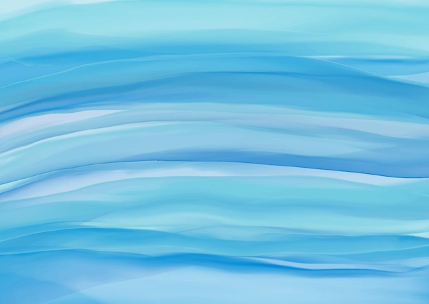 Fondo de acuarela pintado a mano con temas oceánicos
