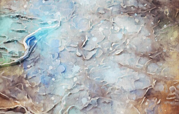 Fondo de acuarela pintado a mano