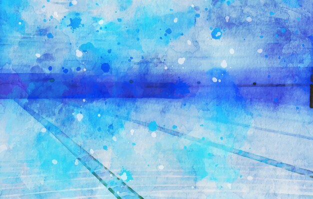 fondo de acuarela de textura azul