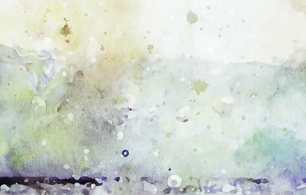 fondo de acuarela de vector simple elegante