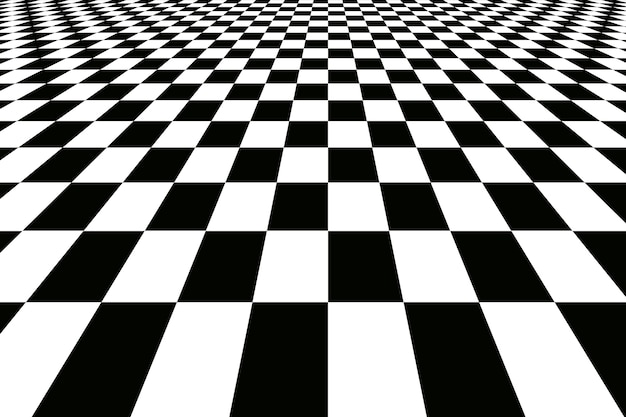 Fondo de ajedrez de diseño plano