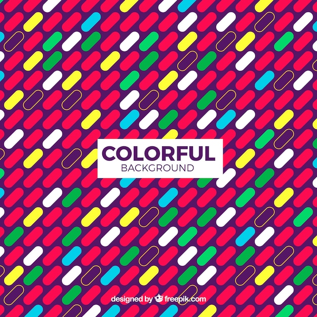 Fondo alegre colorido