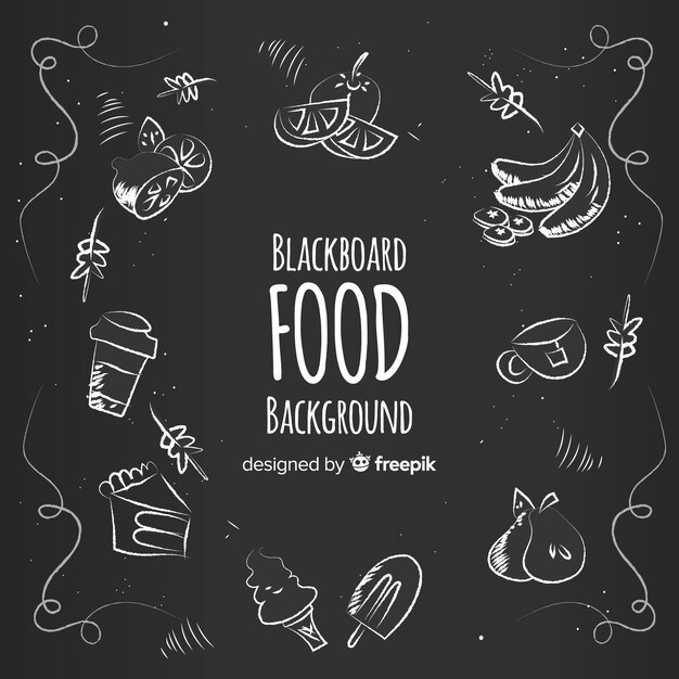 Fondo con alimentos