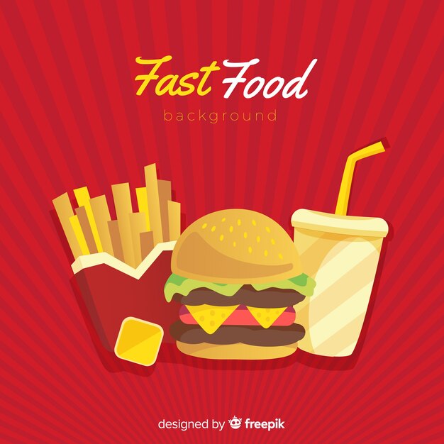 Fondo con alimentos