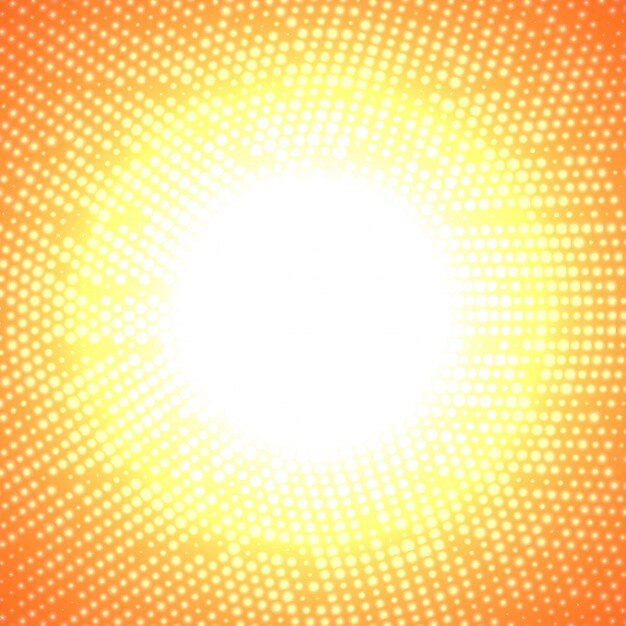 Fondo amarillo brillante de medio tono