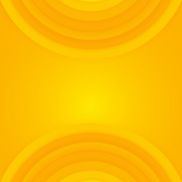 Fondo amarillo con formas circulares
