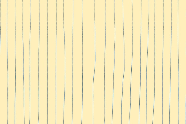 Fondo amarillo, patrón de doodle, vector de diseño simple