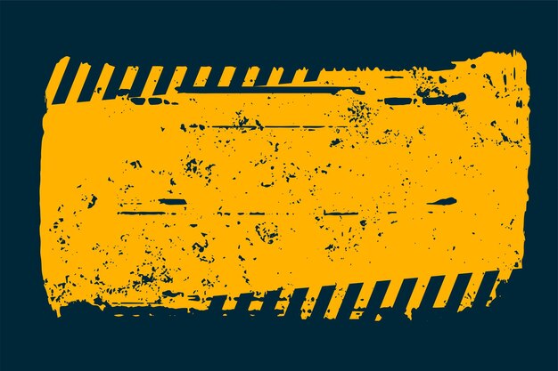 fondo amarillo de zona restringida sucia para vector de protección