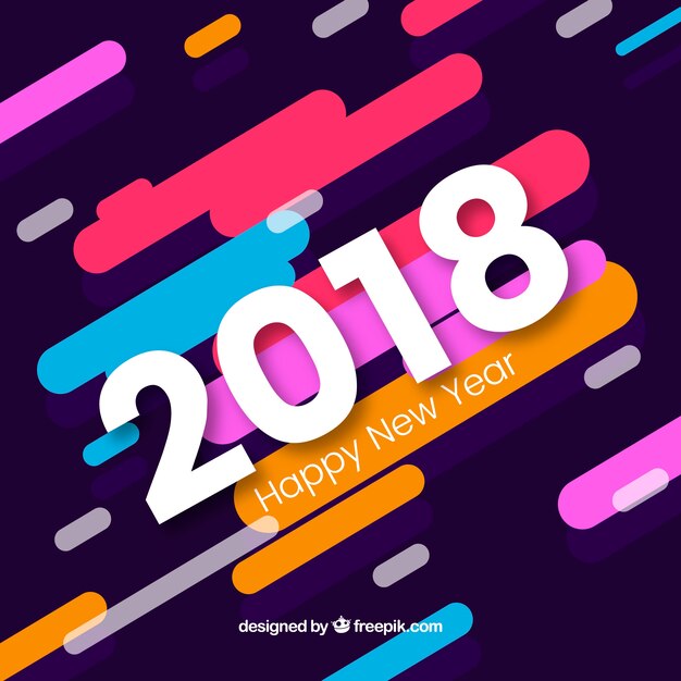 Fondo de año nuevo 2018