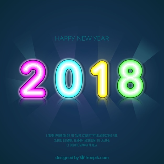 Fondo de año nuevo 2018
