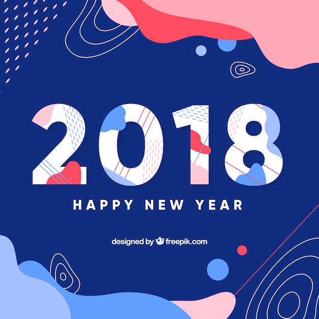 Fondo de año nuevo 2018 
