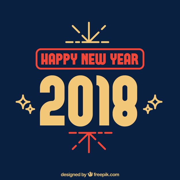 Fondo de año nuevo 2018