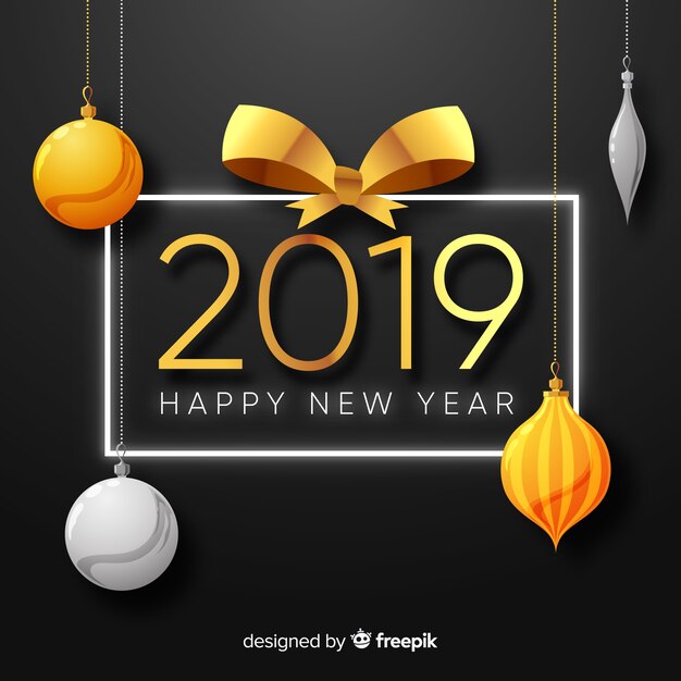 Fondo de año nuevo 2019 