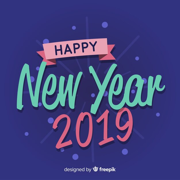 Fondo de año nuevo 2019 