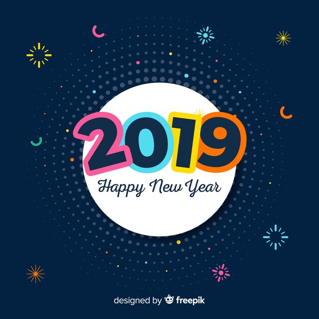 Fondo año nuevo 2019