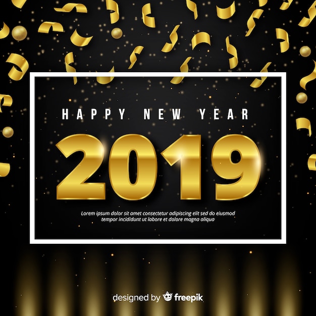 Fondo de año nuevo 2019
