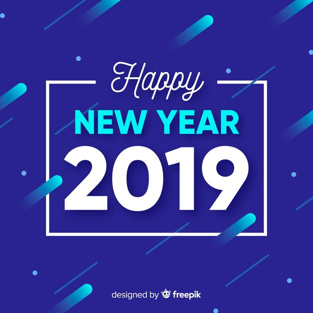 Fondo de año nuevo 2019