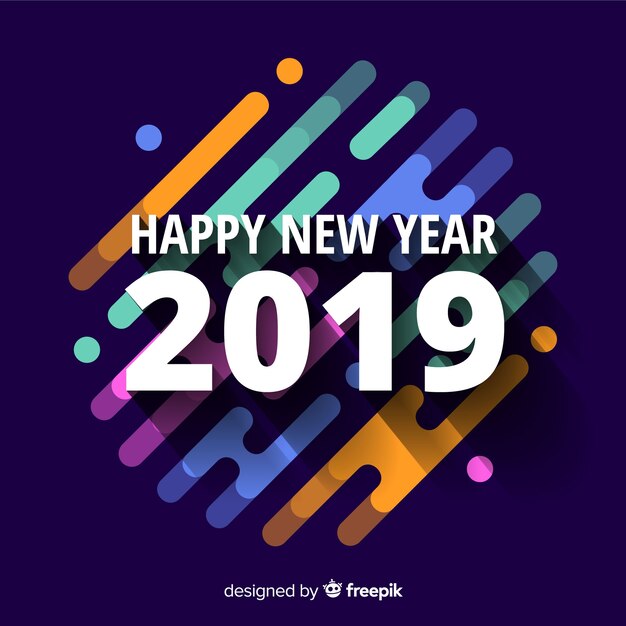 Fondo de año nuevo 2019